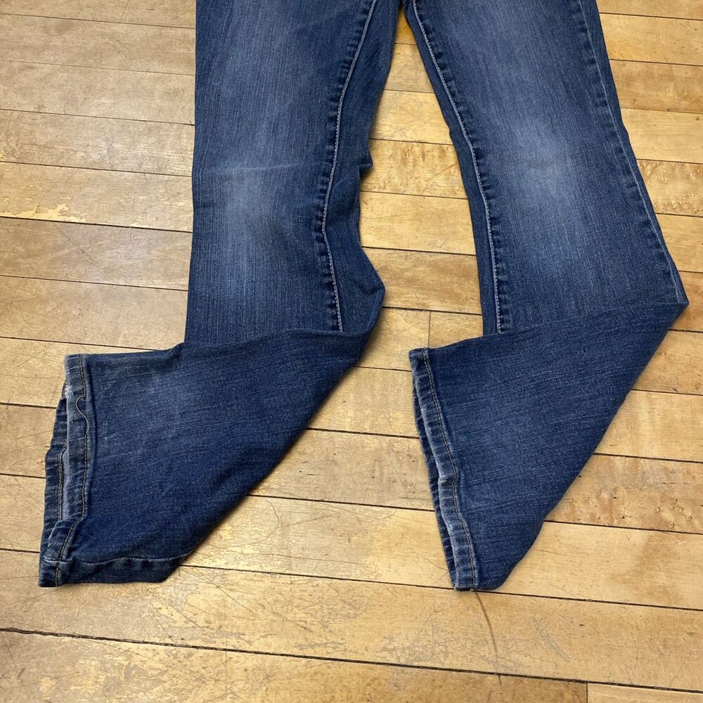 Aeropostale Hailey Jeans Women’s Size 0 Short Flare Curvy Stretch Medium Wash - Picture 7 of 11